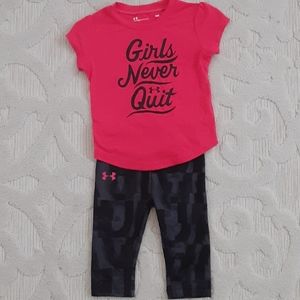 Under Armour Outfit. Baby Size 24 months.
